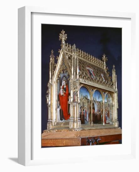 Virgin and Child, St Ursula Shrine, 1489-Hans Memling-Framed Photographic Print