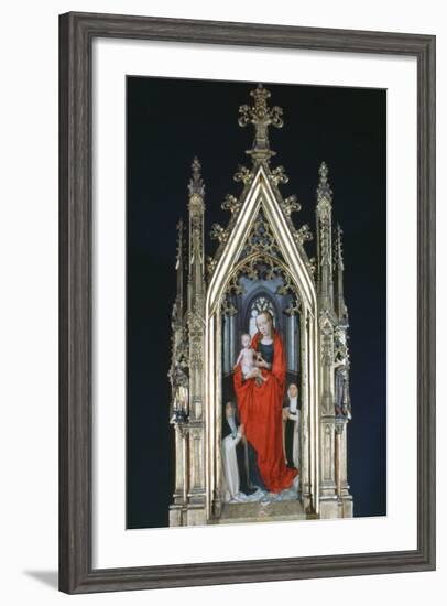 Virgin and Child, St Ursula Shrine, 1489-Hans Memling-Framed Photographic Print