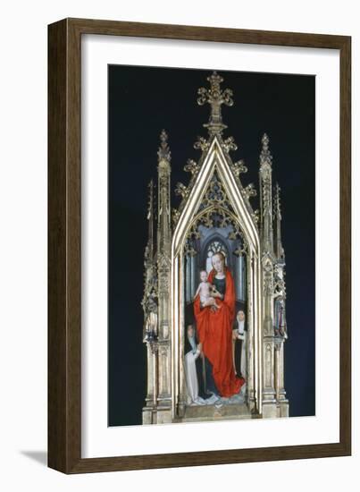 Virgin and Child, St Ursula Shrine, 1489-Hans Memling-Framed Photographic Print