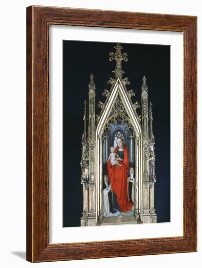 Virgin and Child, St Ursula Shrine, 1489-Hans Memling-Framed Photographic Print