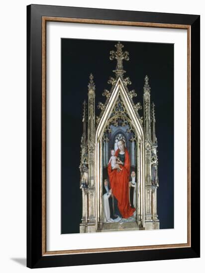 Virgin and Child, St Ursula Shrine, 1489-Hans Memling-Framed Photographic Print