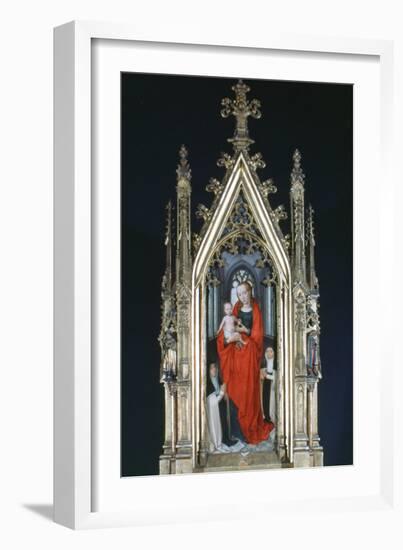 Virgin and Child, St Ursula Shrine, 1489-Hans Memling-Framed Photographic Print