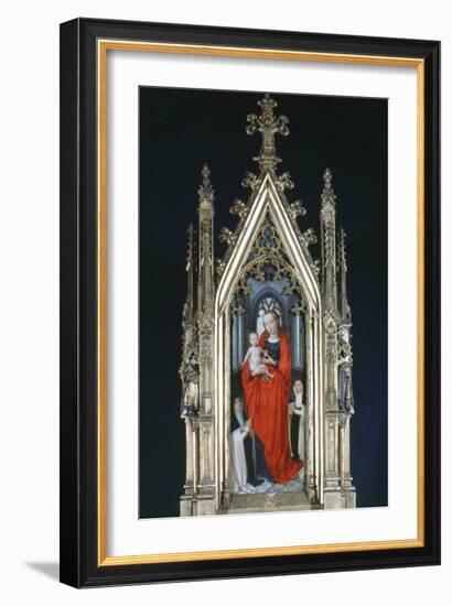 Virgin and Child, St Ursula Shrine, 1489-Hans Memling-Framed Photographic Print