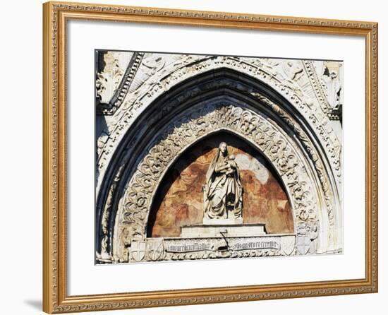 Virgin and Child Statue, by Pietro De Bonitate-null-Framed Giclee Print
