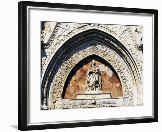 Virgin and Child Statue, by Pietro De Bonitate-null-Framed Giclee Print