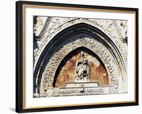 Virgin and Child Statue, by Pietro De Bonitate-null-Framed Giclee Print