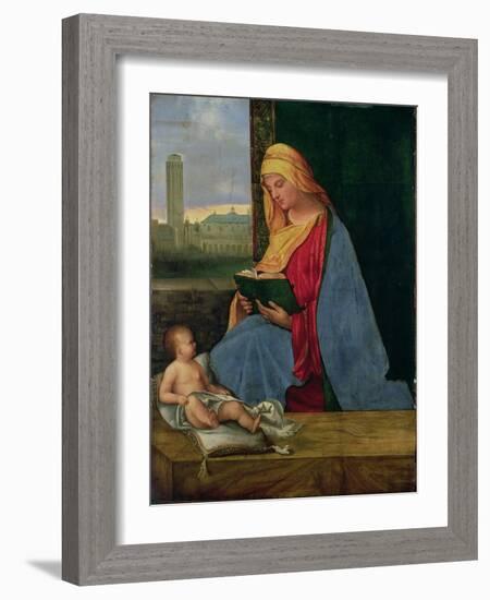 Virgin and Child (The Tallard Madonna), 15th Century-Giorgione-Framed Giclee Print