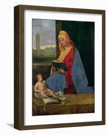 Virgin and Child (The Tallard Madonna), 15th Century-Giorgione-Framed Giclee Print