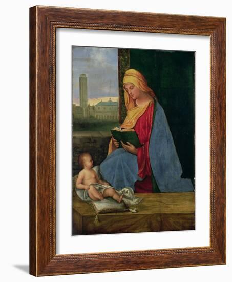 Virgin and Child (The Tallard Madonna), 15th Century-Giorgione-Framed Giclee Print