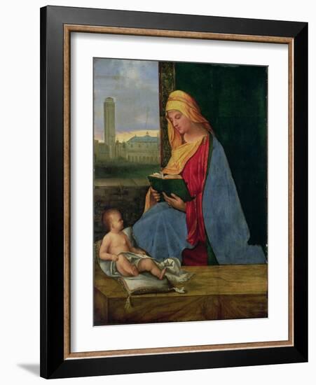 Virgin and Child (The Tallard Madonna), 15th Century-Giorgione-Framed Giclee Print