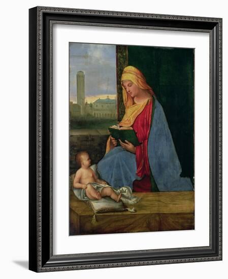 Virgin and Child (The Tallard Madonna), 15th Century-Giorgione-Framed Giclee Print