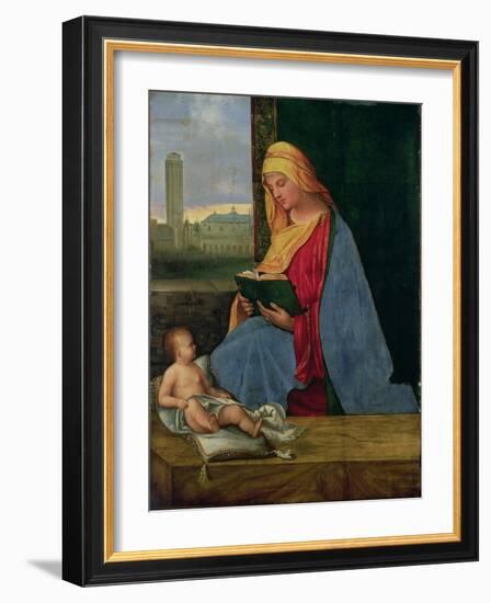 Virgin and Child (The Tallard Madonna), 15th Century-Giorgione-Framed Giclee Print