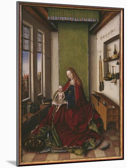 Virgin and Child with a Book-Jan van Eyck-Mounted Giclee Print
