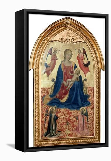 'Virgin and Child with Angels', c1425-Fra Angelico-Framed Premier Image Canvas