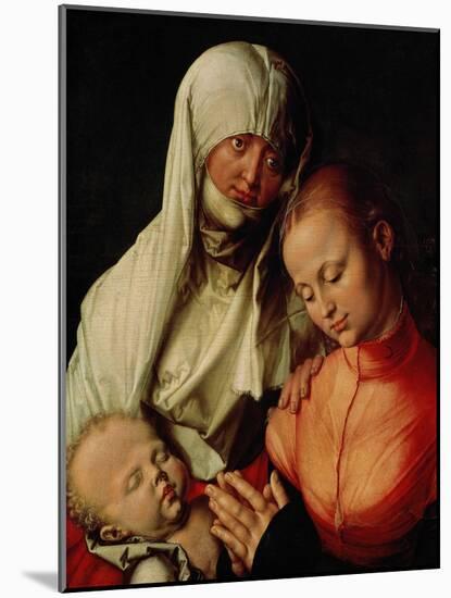 Virgin and Child with Saint Anne, C. 1519-Albrecht Dürer-Mounted Giclee Print