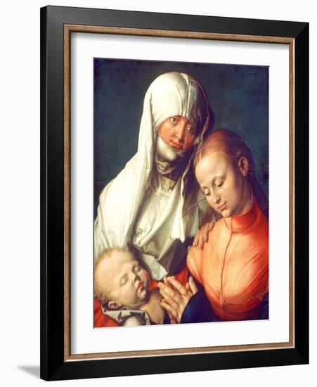 Virgin and Child with Saint Anne, C1519-Albrecht Durer-Framed Giclee Print