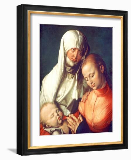 Virgin and Child with Saint Anne, C1519-Albrecht Durer-Framed Giclee Print