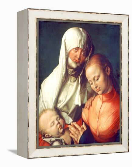 Virgin and Child with Saint Anne, C1519-Albrecht Durer-Framed Premier Image Canvas