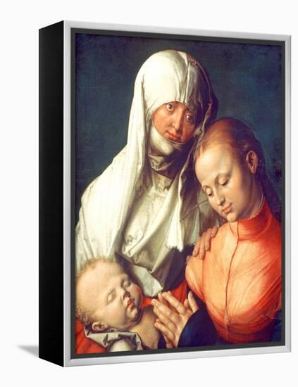 Virgin and Child with Saint Anne, C1519-Albrecht Durer-Framed Premier Image Canvas