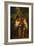 Virgin and Child with Saint Sebastian and a Bishop Saint, 17Th Century (Oil on Canvas)-Italian School-Framed Giclee Print