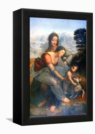 Virgin and Child with St Anne, 1502-1516-Leonardo da Vinci-Framed Premier Image Canvas