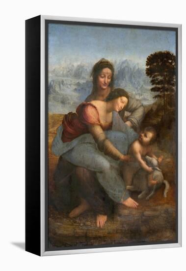 Virgin and Child with St. Anne by Leonardo da Vinci-null-Framed Premier Image Canvas