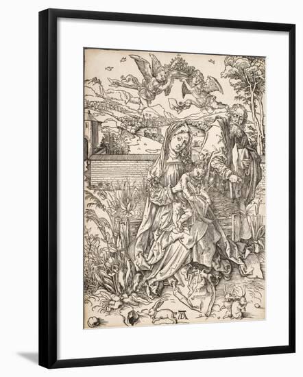 Virgin and Child with St. Joseph-Albrecht Dürer-Framed Giclee Print