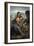 Virgin and Child with St-Leonardo da Vinci-Framed Premium Giclee Print