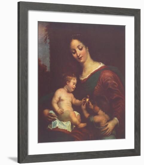 Virgin and Child-Gerard Seghers-Framed Collectable Print