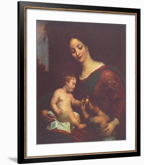 Virgin and Child-Gerard Seghers-Framed Collectable Print