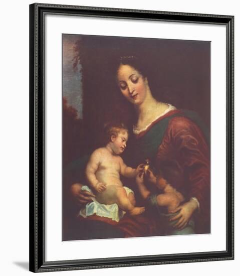 Virgin and Child-Gerard Seghers-Framed Collectable Print