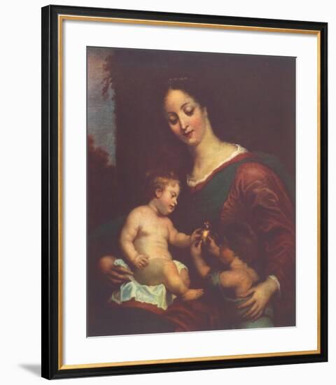 Virgin and Child-Gerard Seghers-Framed Collectable Print