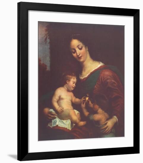 Virgin and Child-Gerard Seghers-Framed Collectable Print