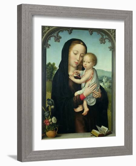 Virgin and Child-Gerard David-Framed Giclee Print