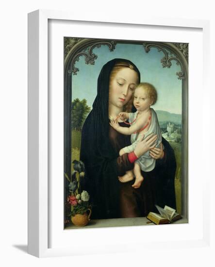 Virgin and Child-Gerard David-Framed Giclee Print