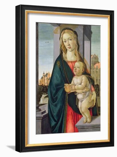 Virgin and Child-Sandro Botticelli-Framed Giclee Print