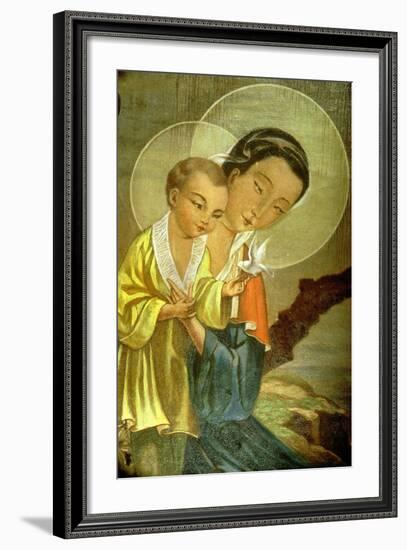 Virgin and Child-null-Framed Giclee Print