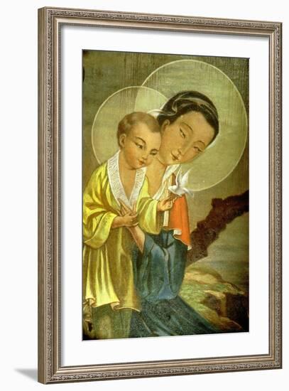 Virgin and Child-null-Framed Giclee Print