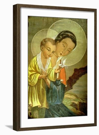 Virgin and Child-null-Framed Giclee Print