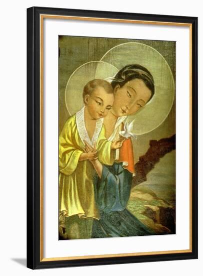 Virgin and Child-null-Framed Giclee Print