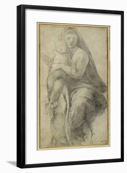 Virgin and Child-Raphael-Framed Giclee Print