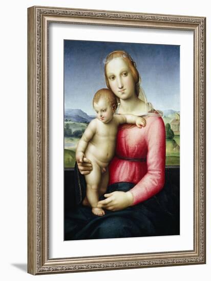 Virgin and Child-Raphael-Framed Giclee Print