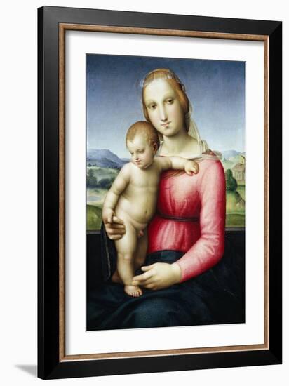 Virgin and Child-Raphael-Framed Giclee Print