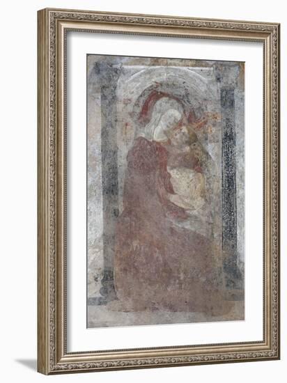 Virgin and Child-Sandro Botticelli-Framed Giclee Print