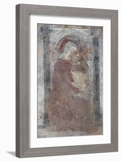 Virgin and Child-Sandro Botticelli-Framed Giclee Print