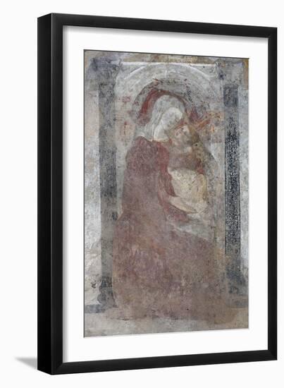 Virgin and Child-Sandro Botticelli-Framed Giclee Print