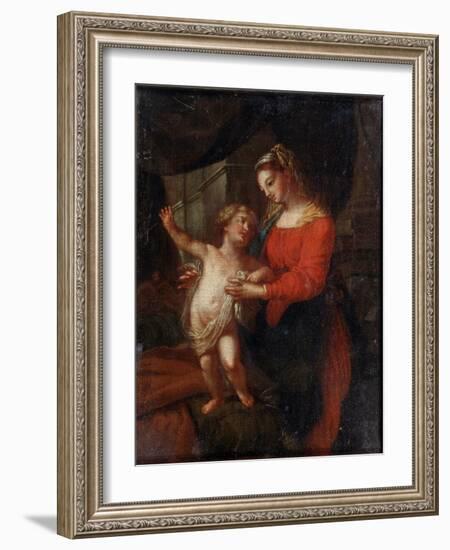 Virgin and Child-Carlo Maratta-Framed Giclee Print