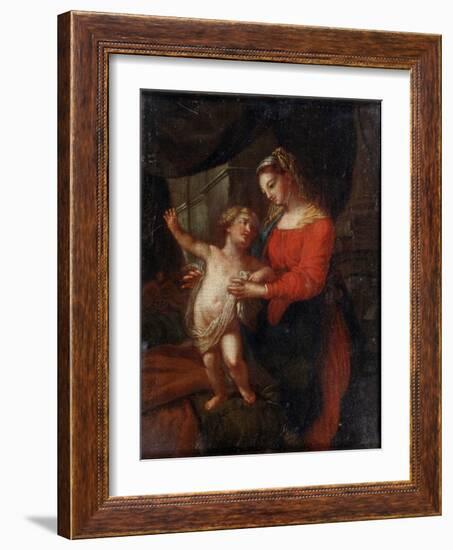 Virgin and Child-Carlo Maratta-Framed Giclee Print