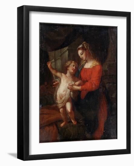 Virgin and Child-Carlo Maratta-Framed Giclee Print