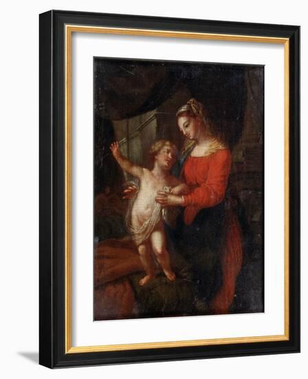 Virgin and Child-Carlo Maratta-Framed Giclee Print